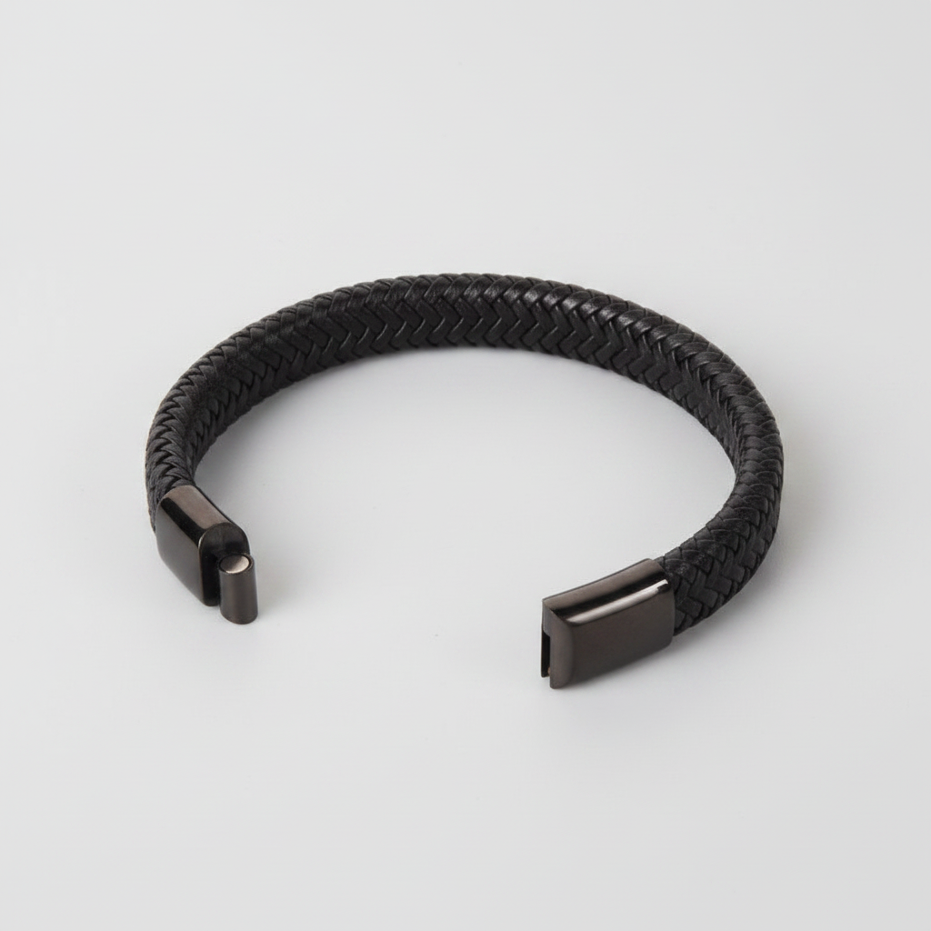 Leren armband #F2F2F2 - 2