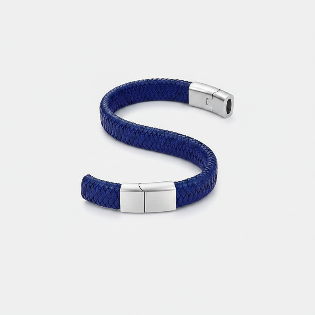 Leren armband #F2F2F2 - 5