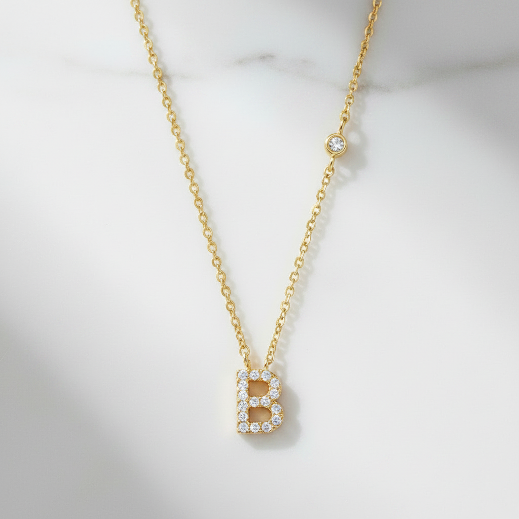 Letter B ketting