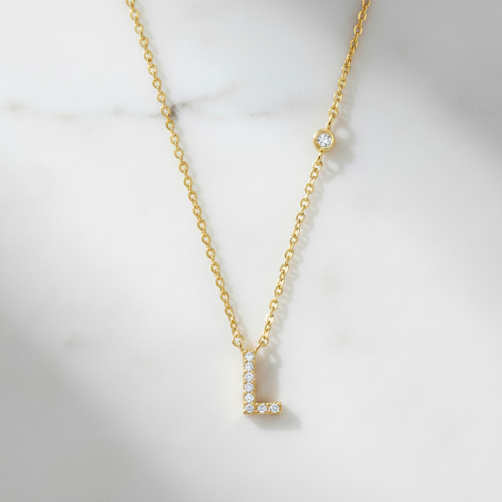 Letter L ketting