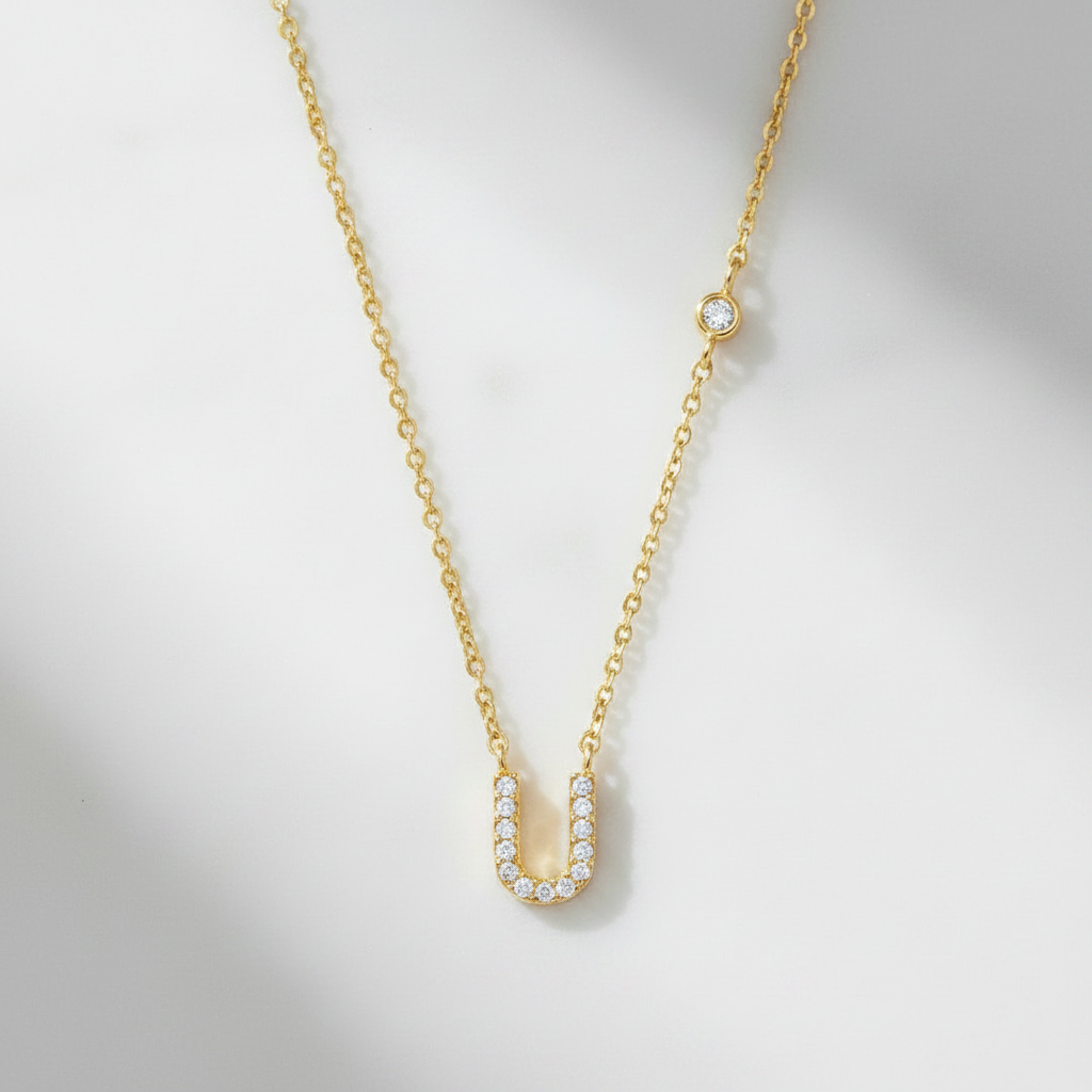 Letter U ketting