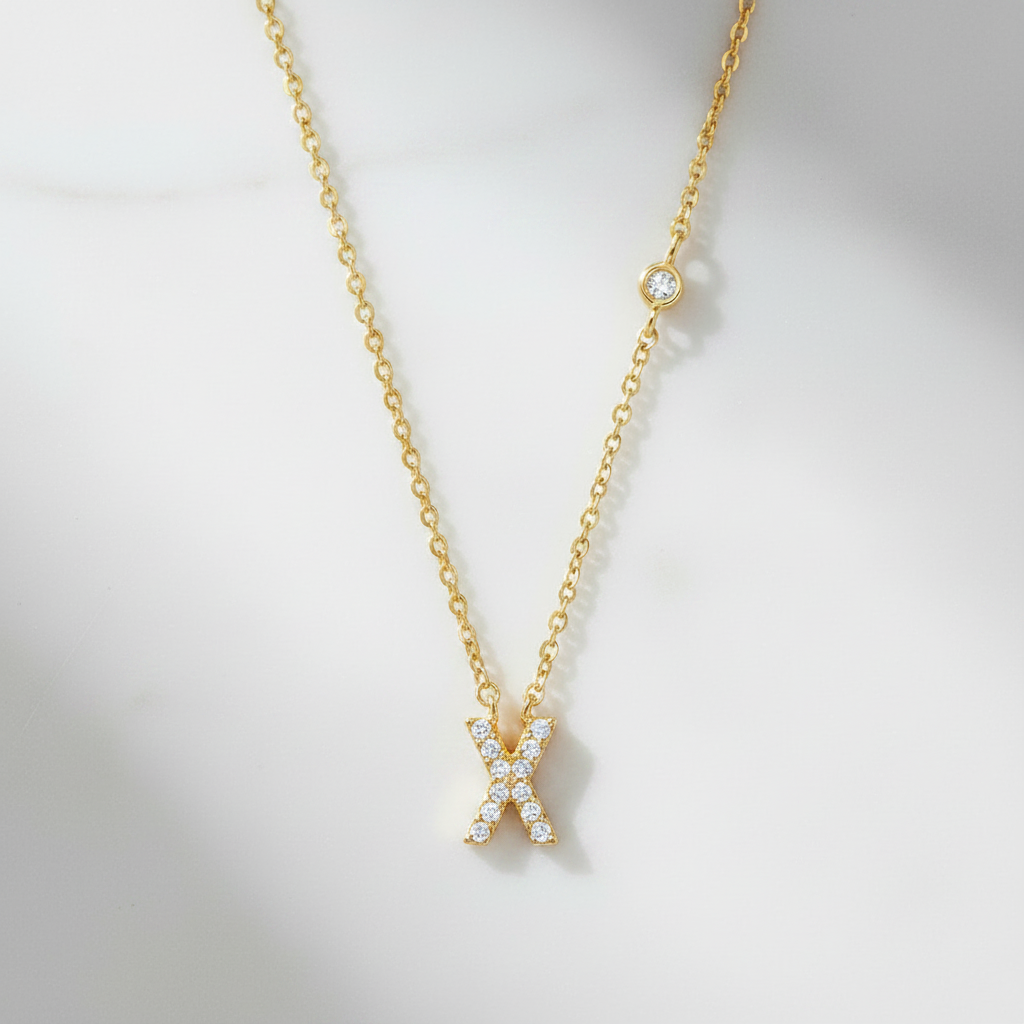 Letter X ketting