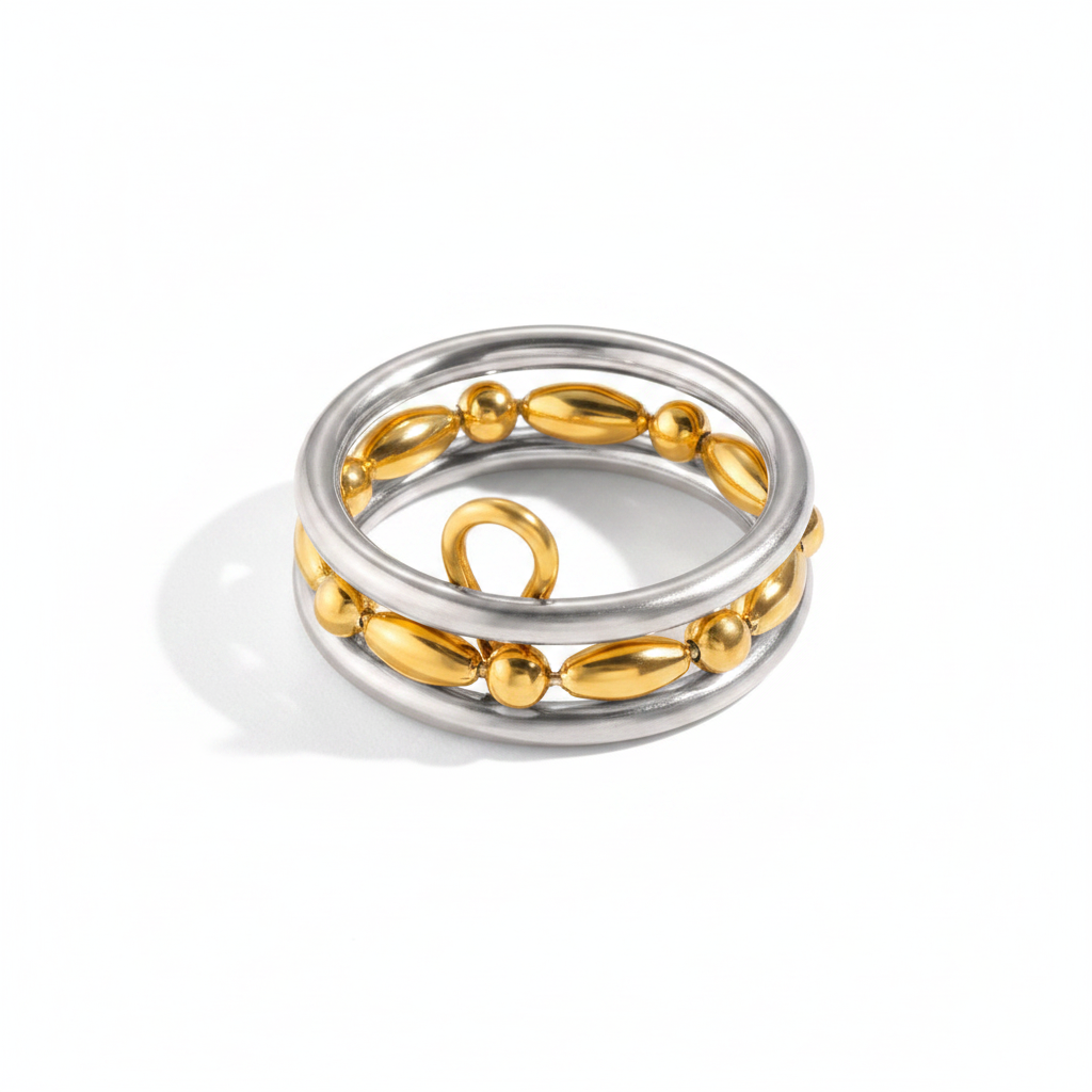 Ring goud/zilver