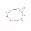 Ster maan armband puur witte achtergrond