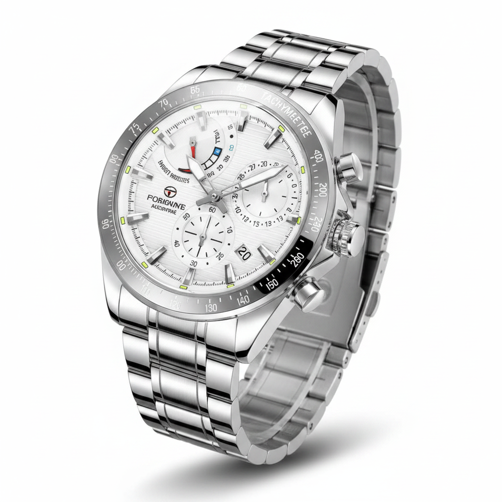 Zilver/wit